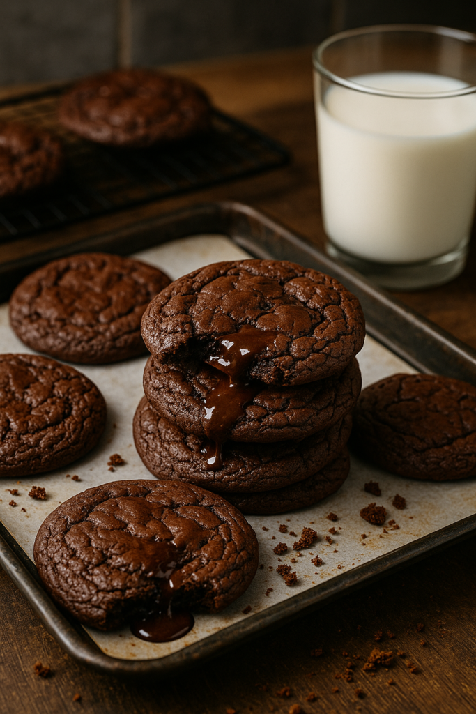 fudgy brownie cookies