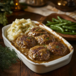 Amish Hamburger Steak Bake (Easy Old-Fashioned Dinner)