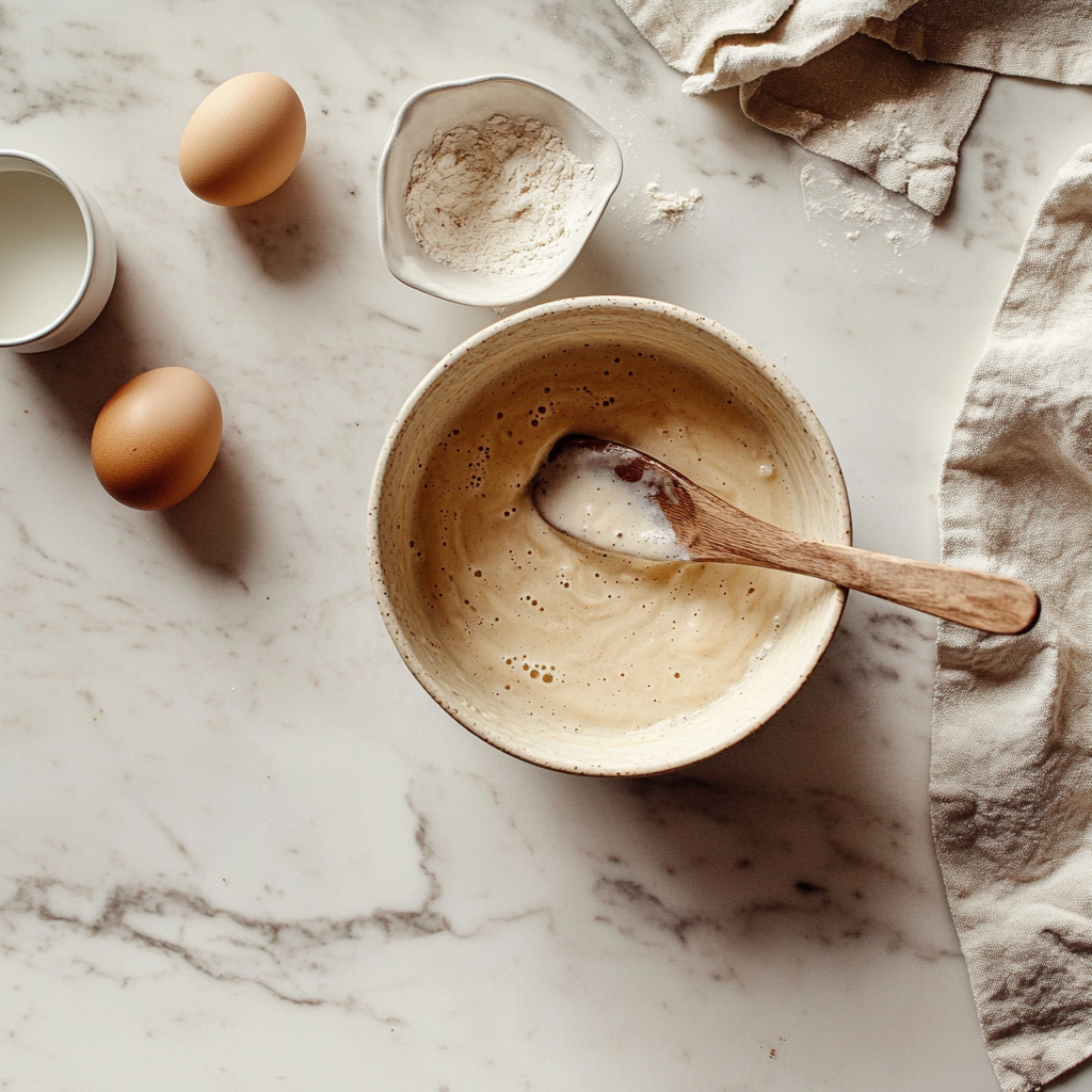 soukaina1995_A_mixing_bowl_filled_with_pancake_batter_a_woode_0c2af5e8-834f-46f0-8ac4-ae879c130bc6_0 sourdough discard pancakes
