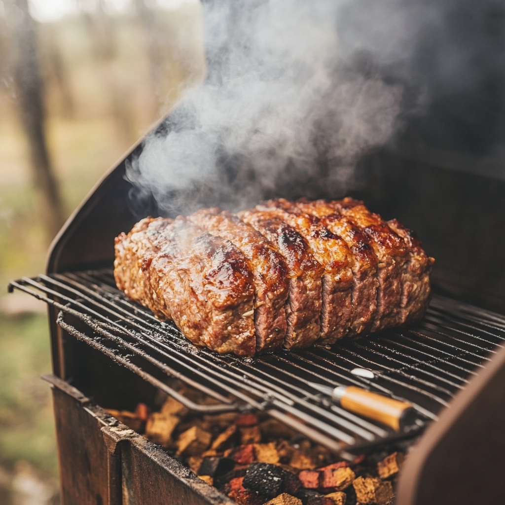 smoked meatloaf recipe