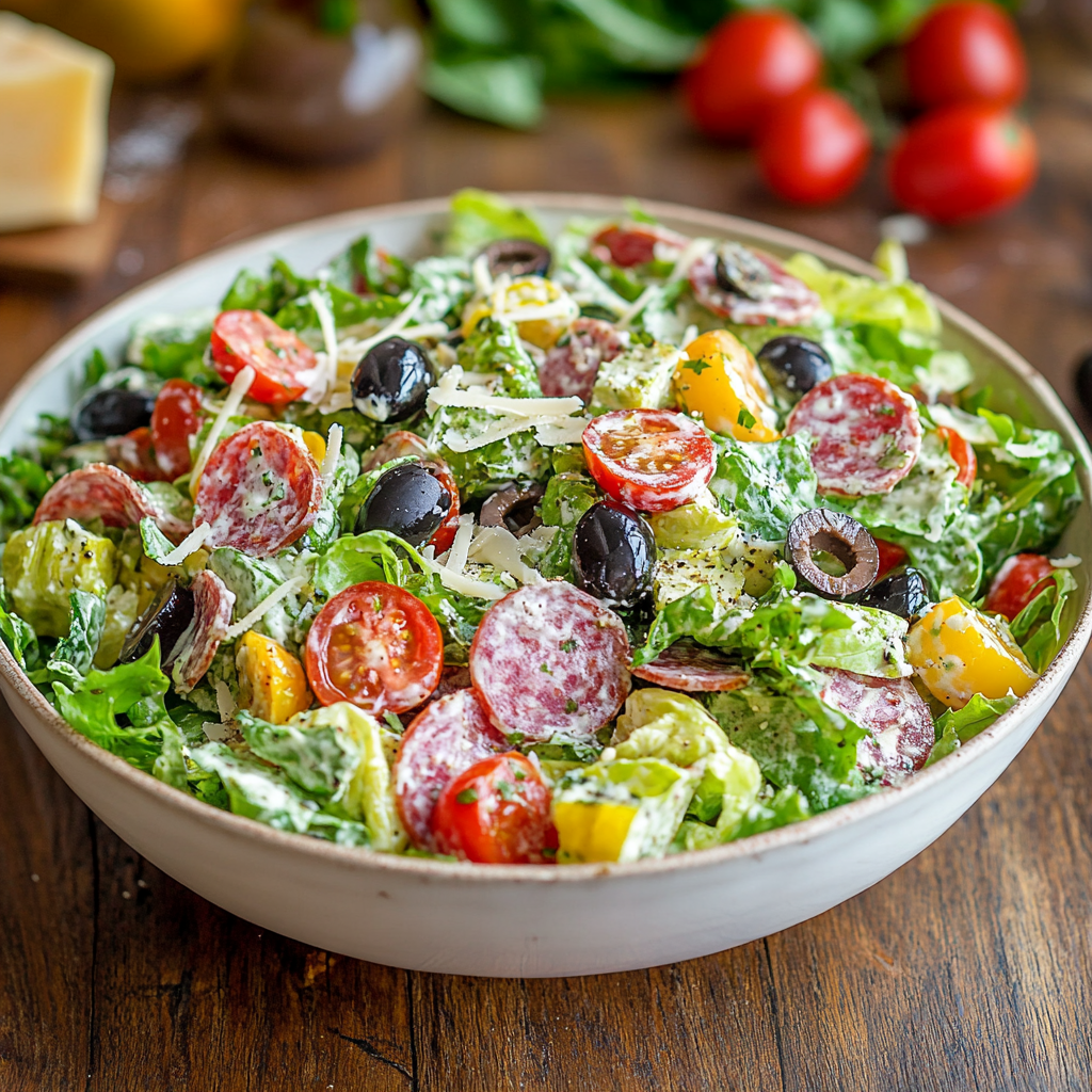 Creamy Italiano Salad
